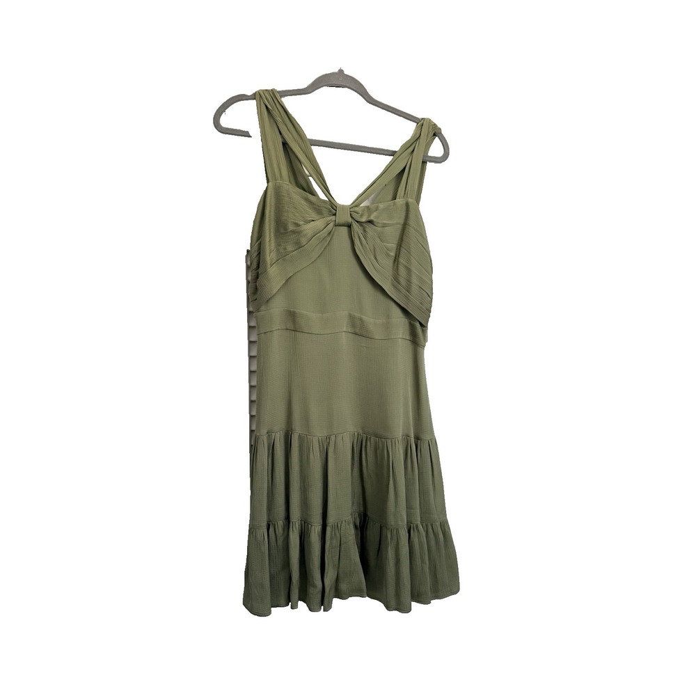 Ted Baker London Light Green Sleeveless Halter Shift Dress Size 3